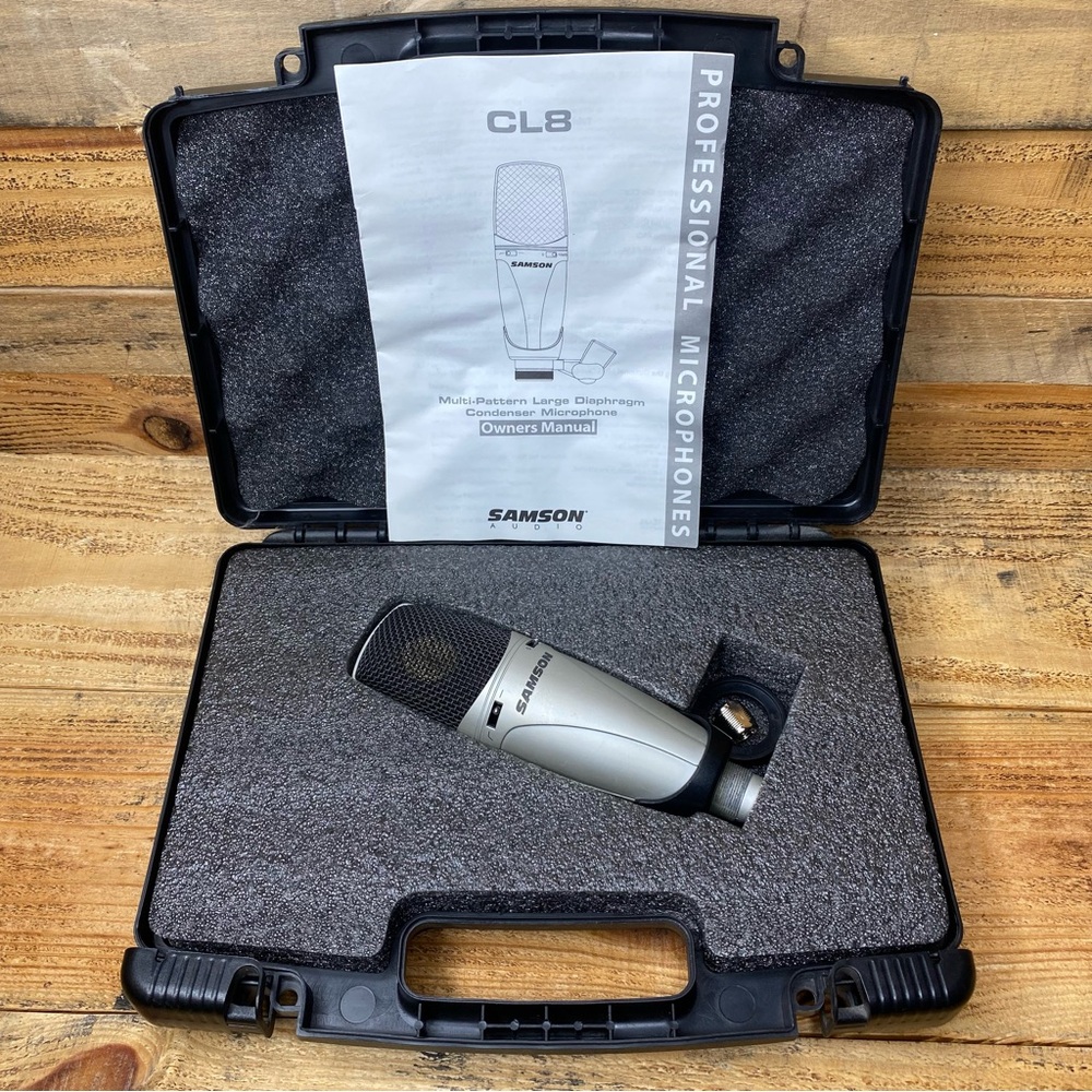 Samson CL8 Multi-Pattern Large Diaphragm Condenser Microphone EUC - Picture 8 of 8